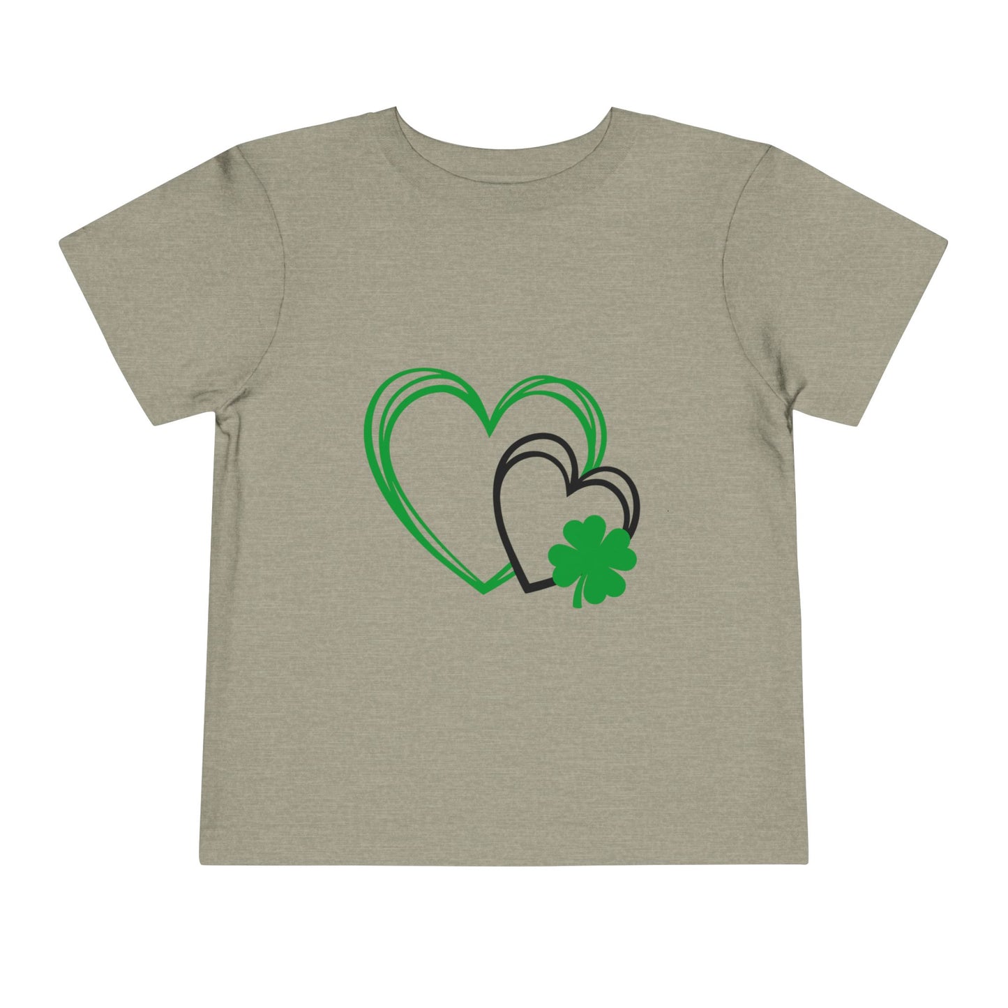 St. Patrick's Day - Green and Black Heart