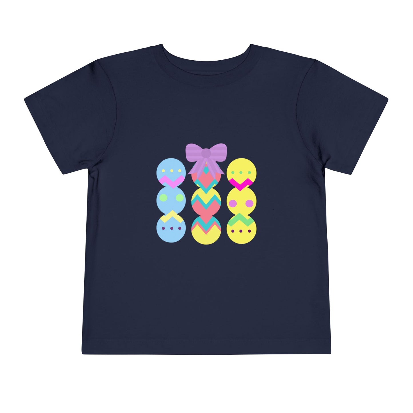 Colorful Easter eggs with Bow