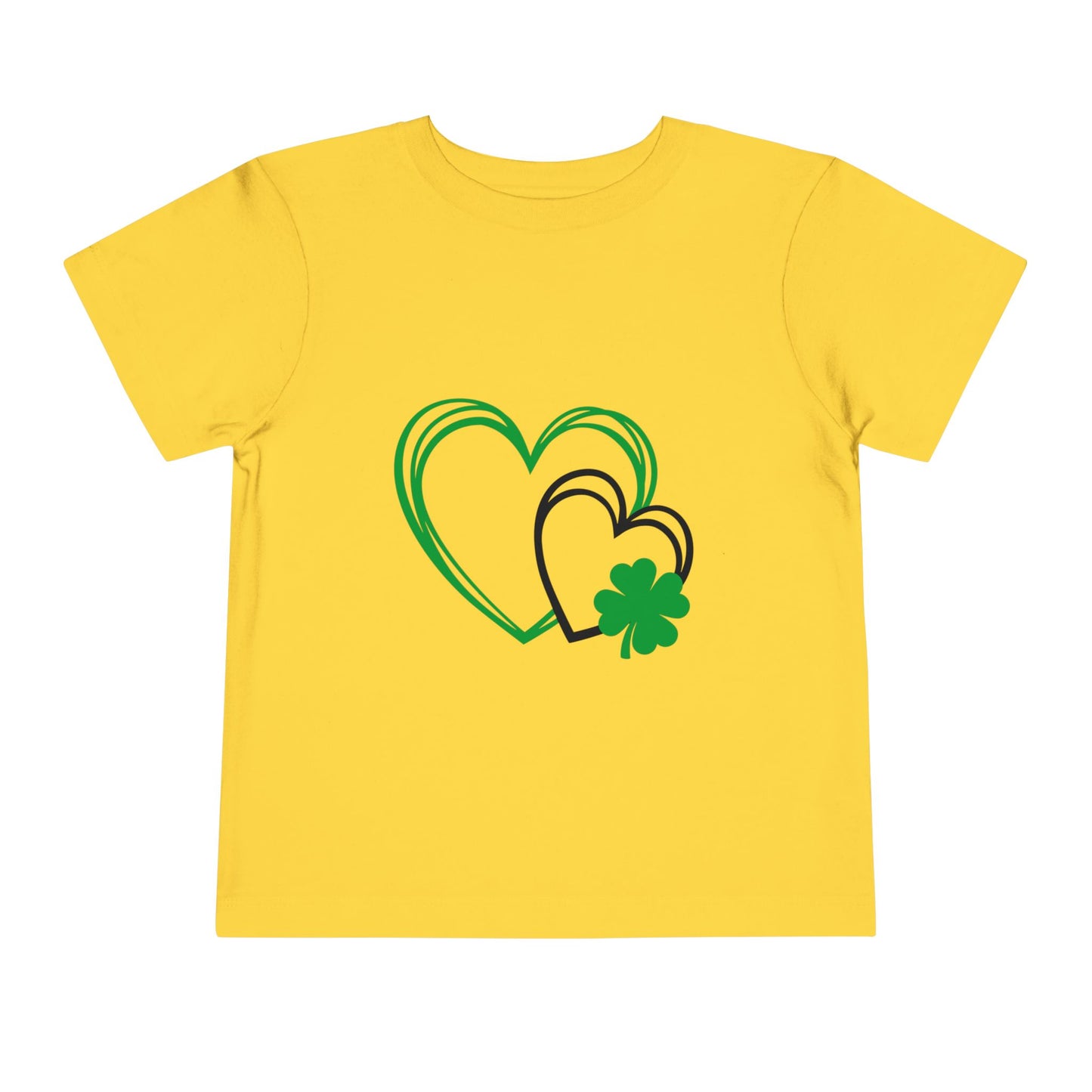 St. Patrick's Day - Green and Black Heart