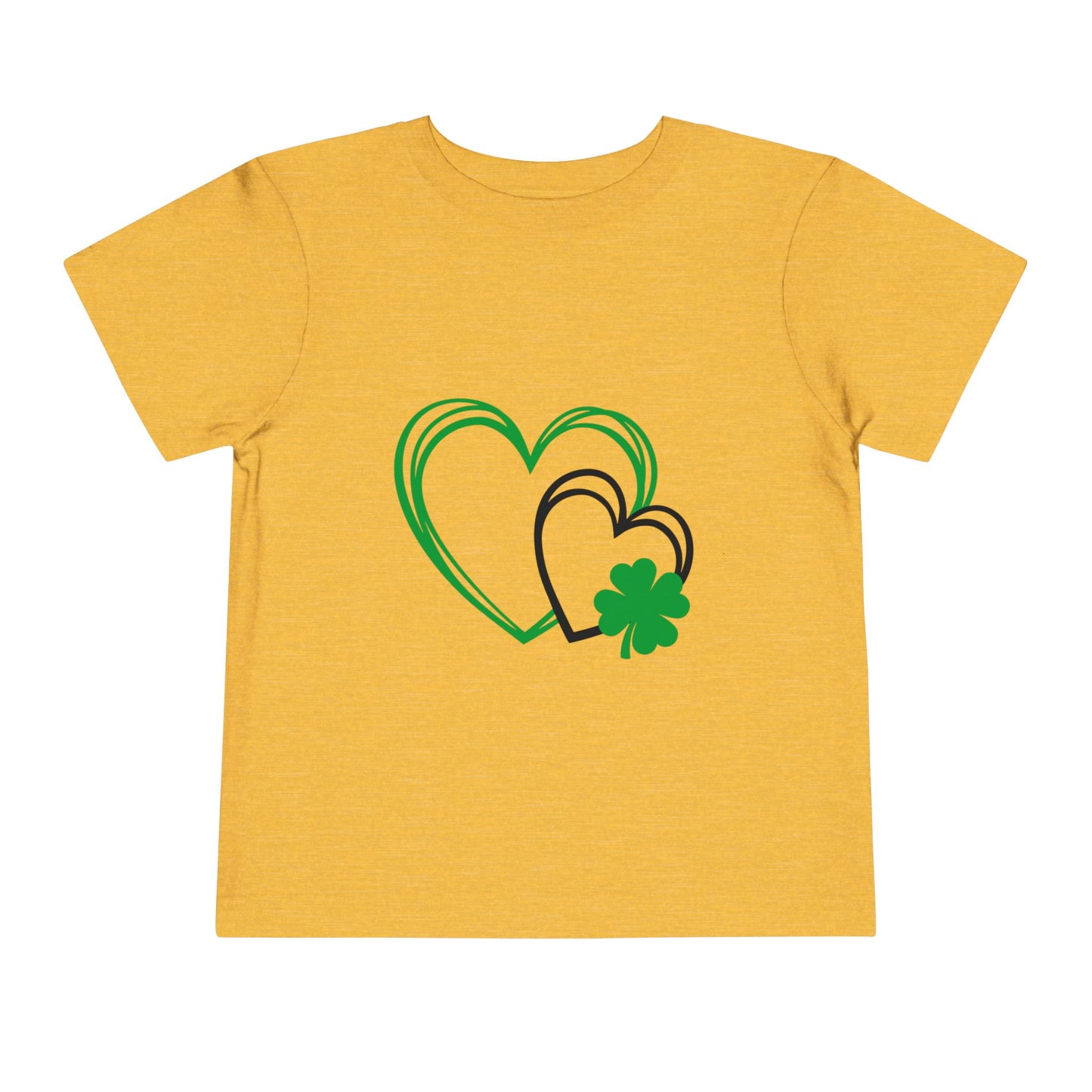 St. Patrick's Day - Green and Black Heart