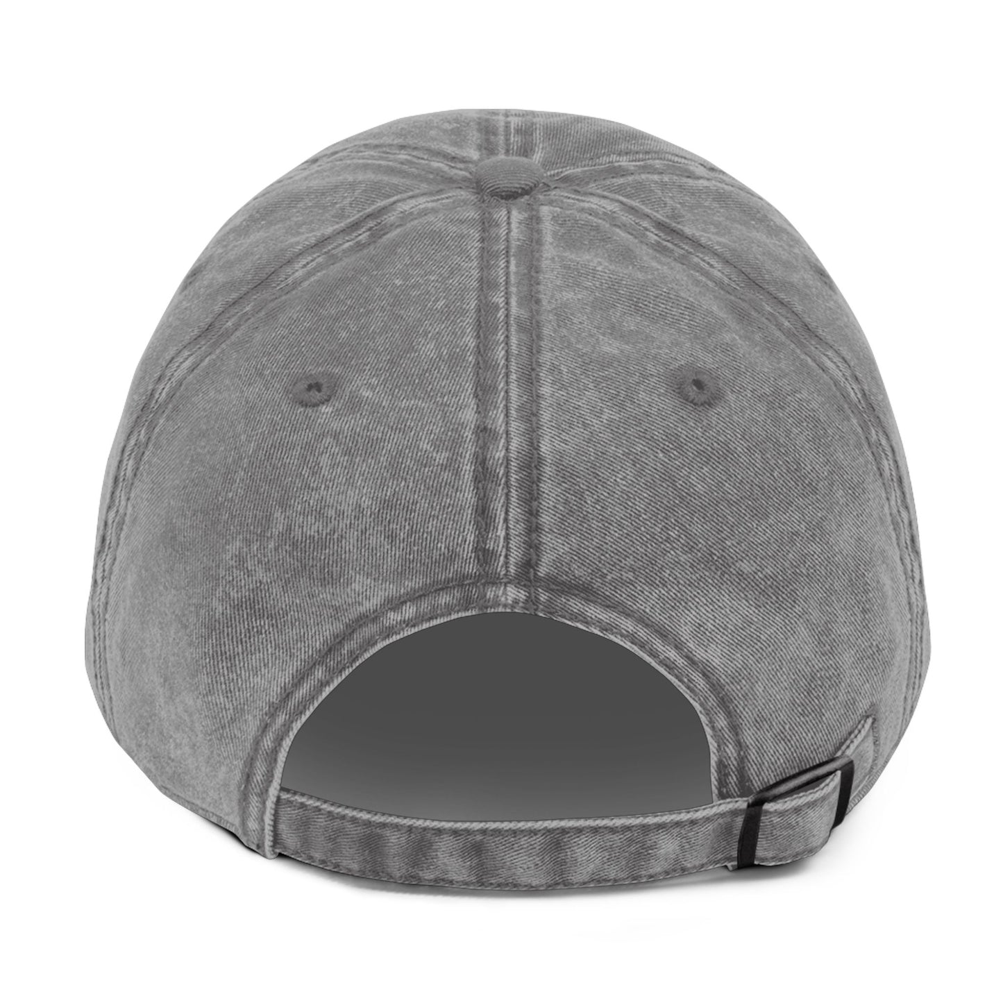 Toddler Vintage Embroidered Cap - 'Hi' Greeting