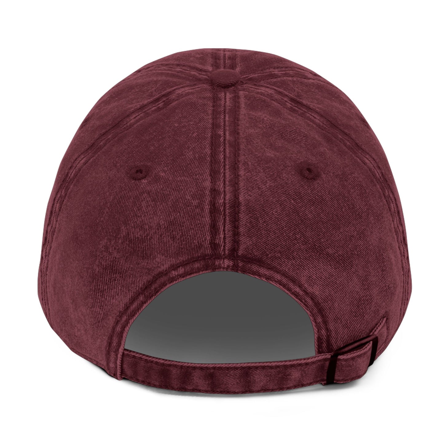 Toddler Vintage Embroidered Cap - 'Hi' Greeting