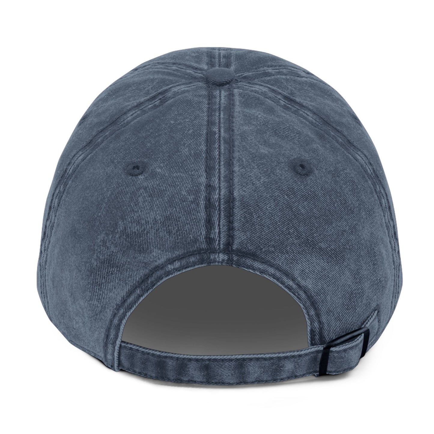Toddler Vintage Embroidered Cap - 'Hi' Greeting