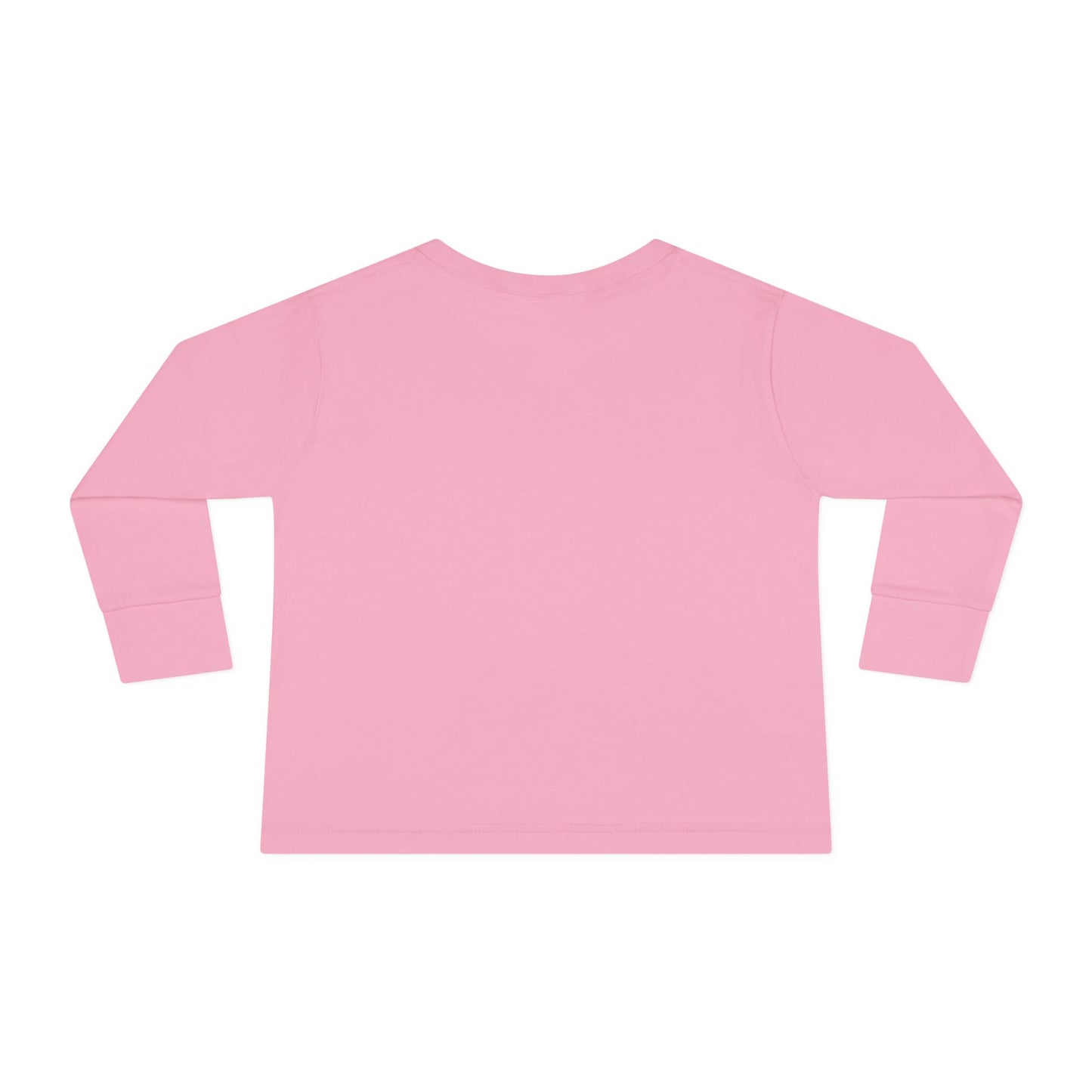 "I know you guys missed me" Toddler Long Sleeve Tee with Cute Mushroom Design - Perfect for Playtime, Gift, Birthday, Casual, Everyday Wear