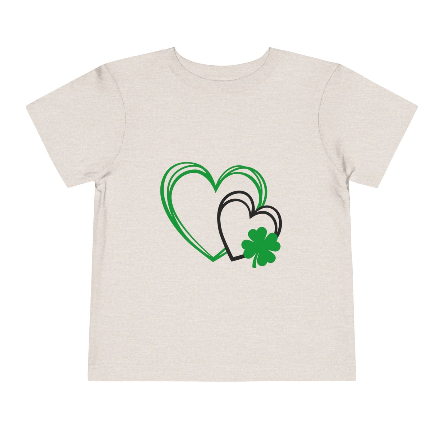 St. Patrick's Day - Green and Black Heart