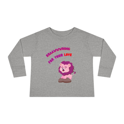 Raawring for your Love, Lion Print Shirt, Kids Graphic Top, Lion Theme, Children's Clothing, Cute