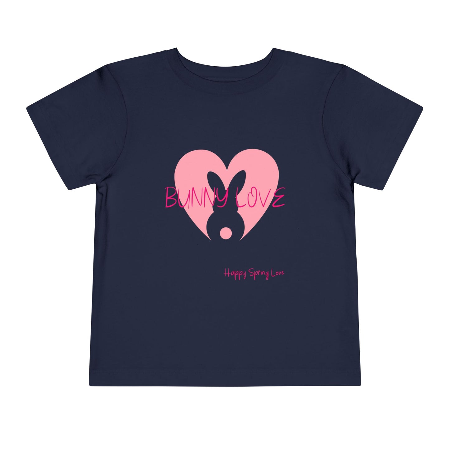 Cute Spring Toddler Bunny Love Tee