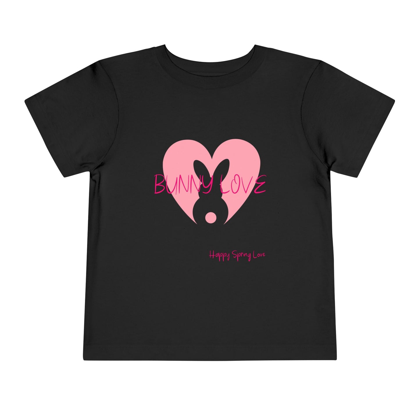 Cute Spring Toddler Bunny Love Tee