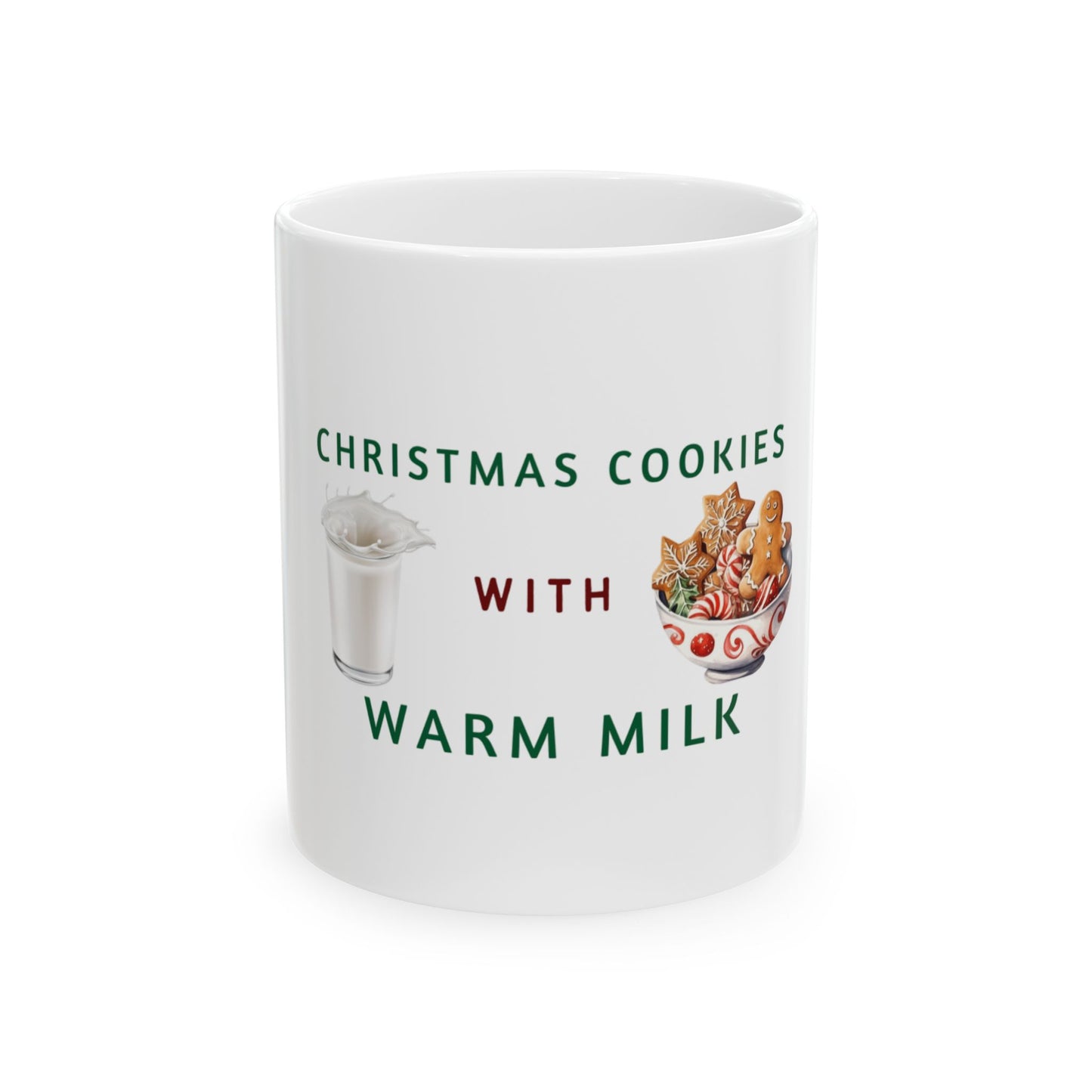 Mug Cookies with Warm Milk