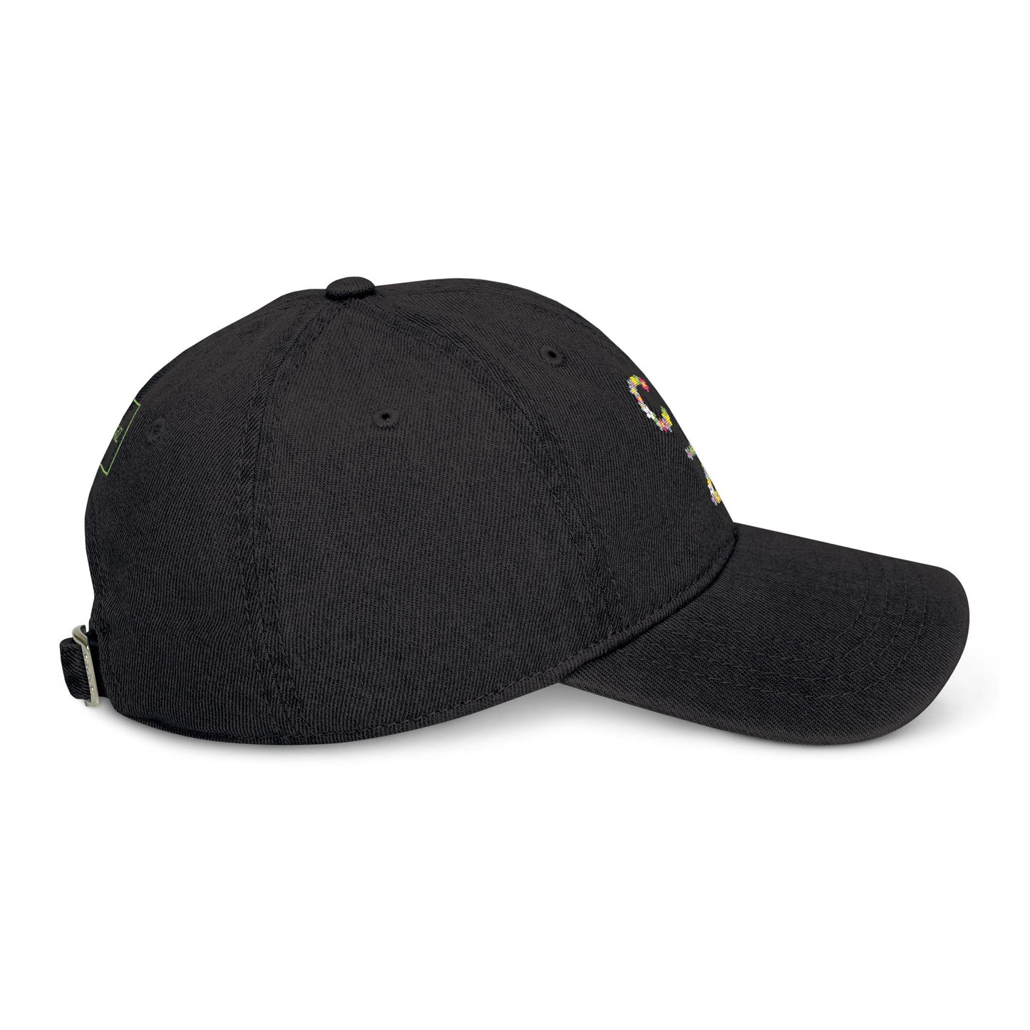 Toddler Embroidered Denim Hat - Stylish CKZ Design for Every Occasion