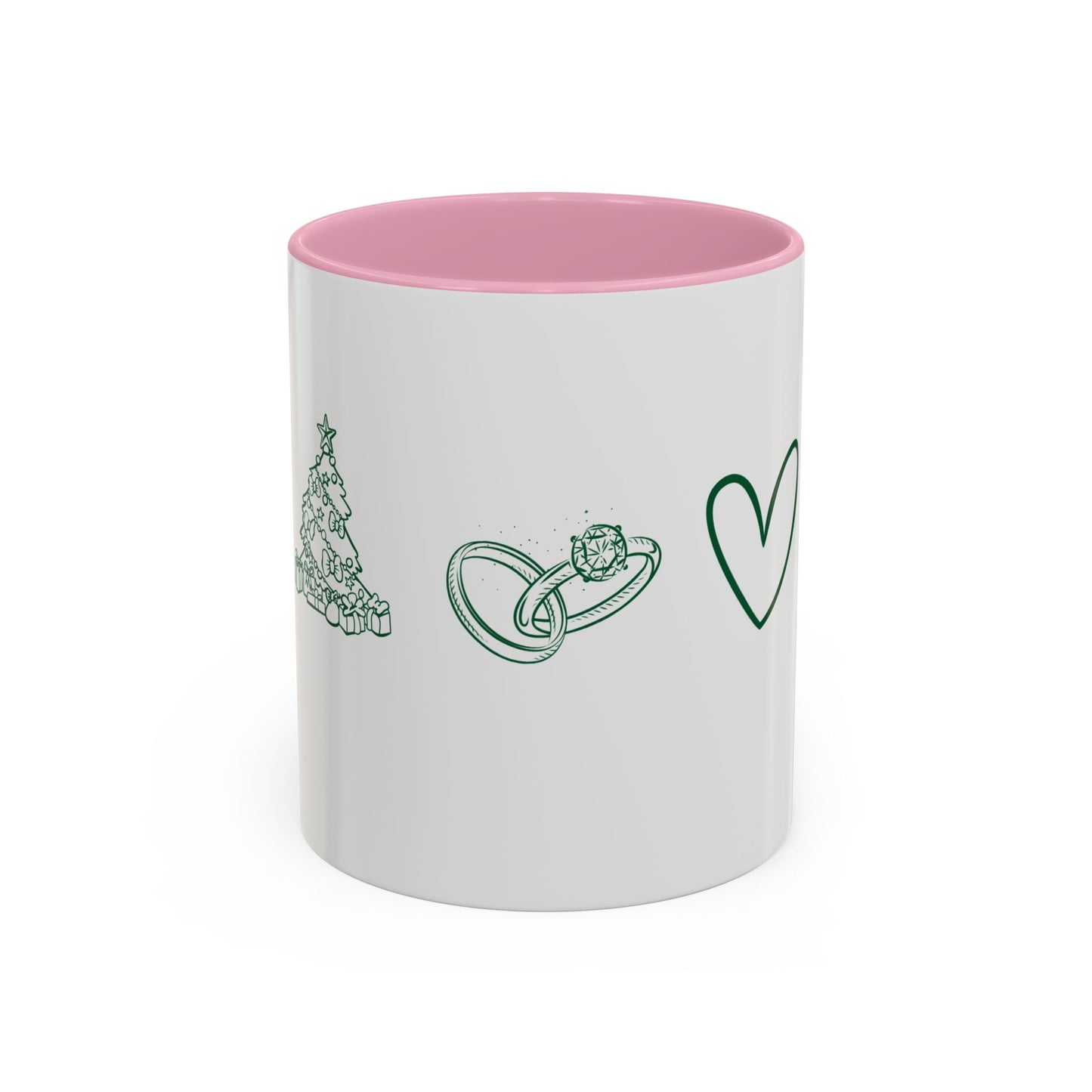 Newlywed Christmas Colorful Mugs (11oz, 15oz)