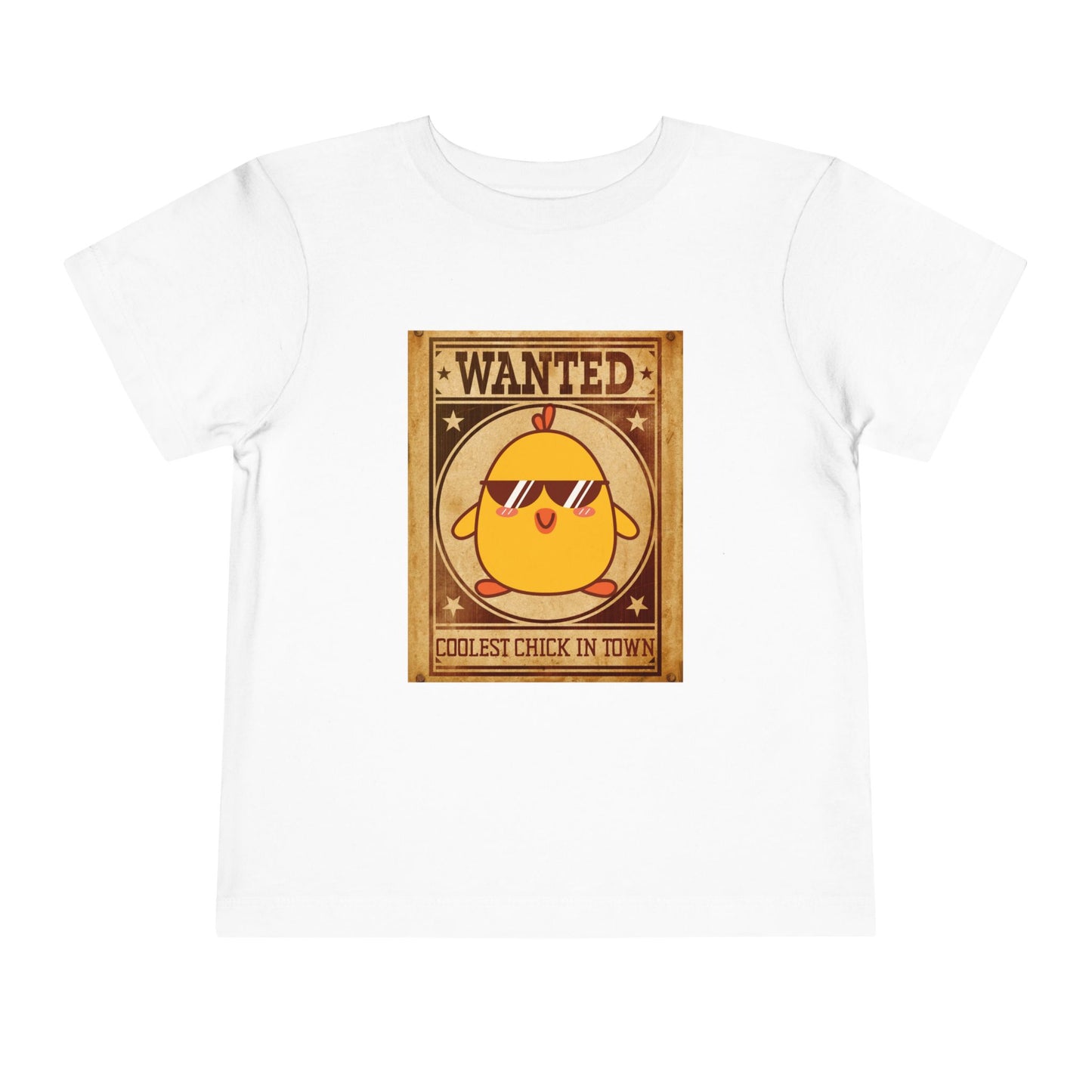 Toddler Tee - WANTED | the coolest chick in the game CK spring collection toddler tshirt