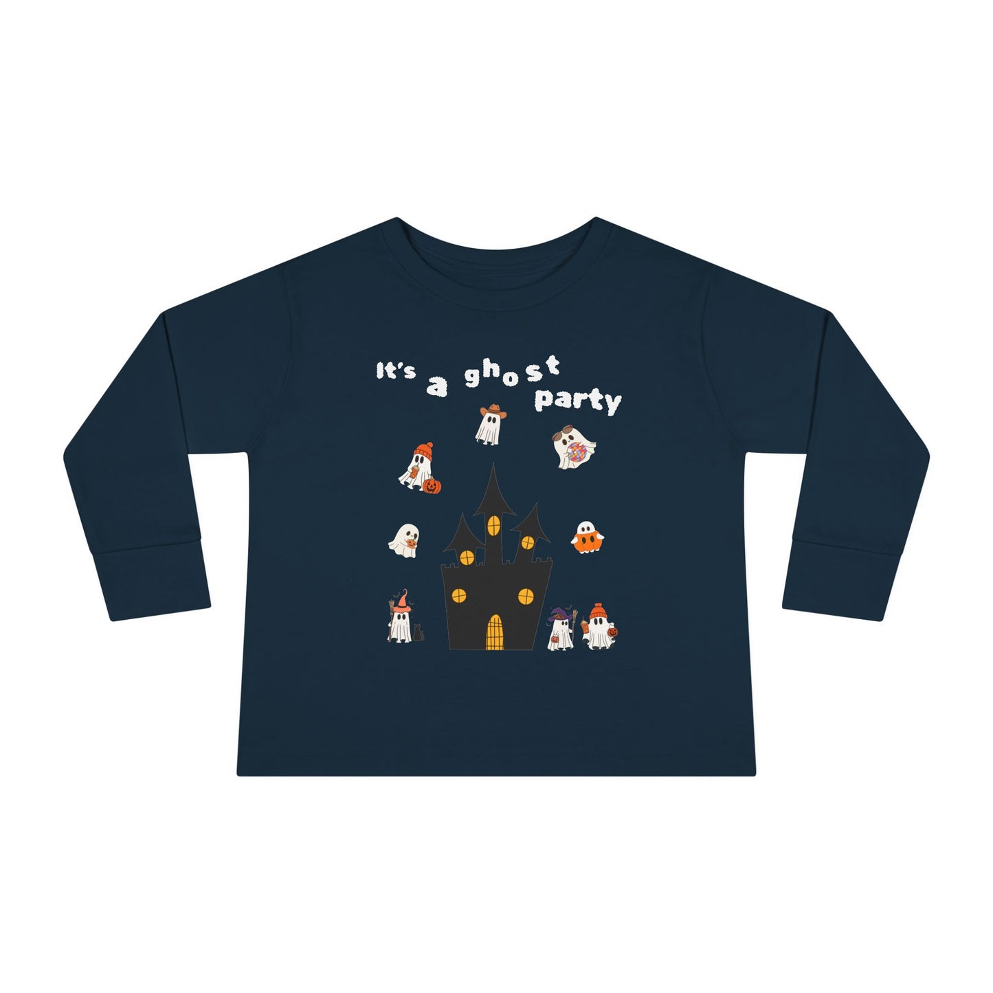 Cute Ghost Party Toddler Shirt, Fall Fashion, Kids Halloween Costume, Birthday Gift for Kids