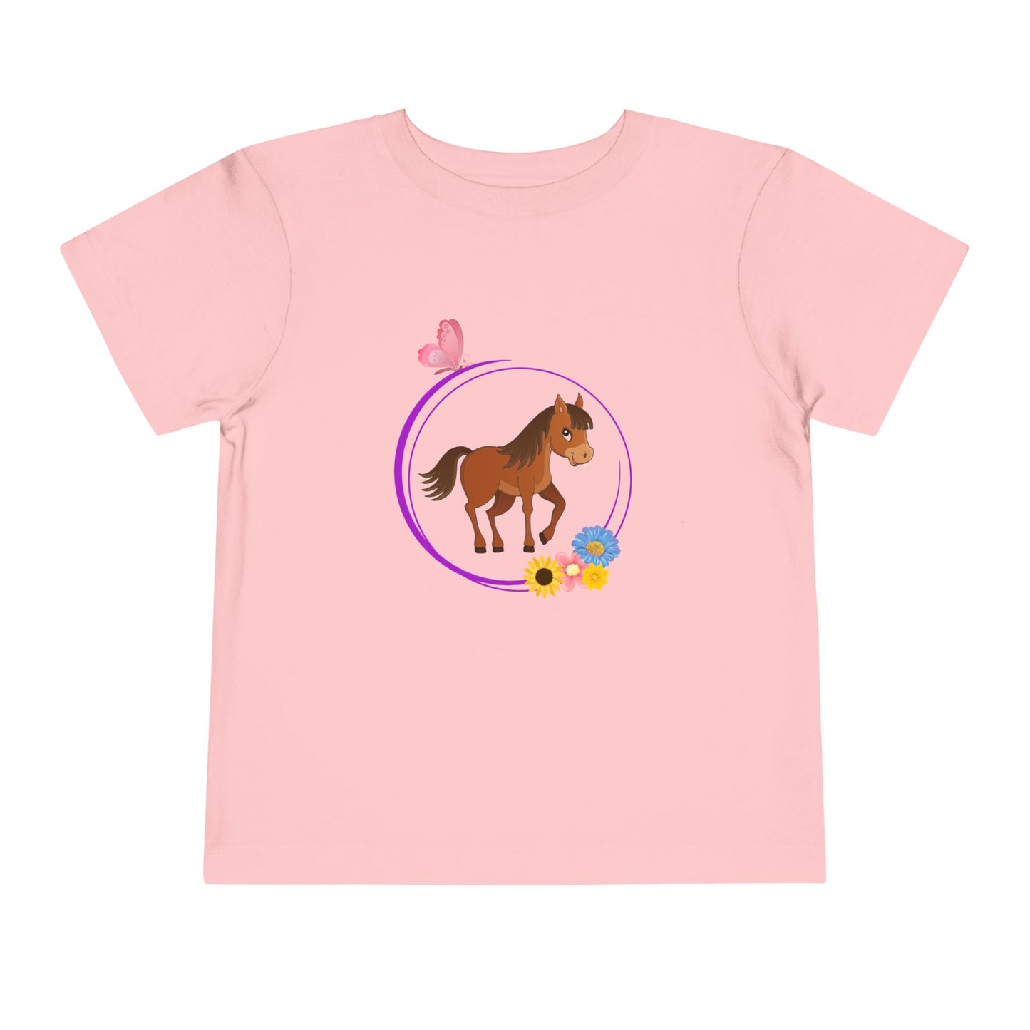 Horse with flowers