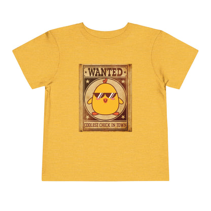 Toddler Tee - WANTED | the coolest chick in the game CK spring collection toddler tshirt