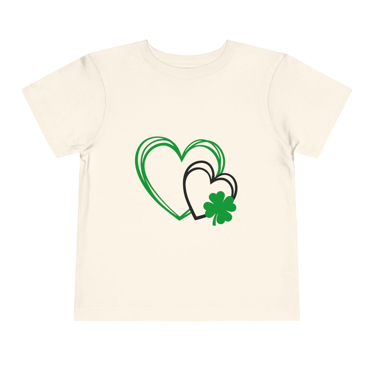 St. Patrick's Day - Green and Black Heart