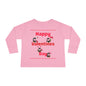 Valentines Day Penguin Toddler Long Sleeve Tee, Kids Shirt, Children's Clothing, Heart Penguin Graphic Tee, Love Penguin Shirt