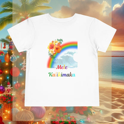 Hawaiian Holiday Toddler Short Sleeve Tee