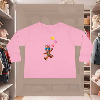 Gingerbread Toddler Long Sleeve Tee