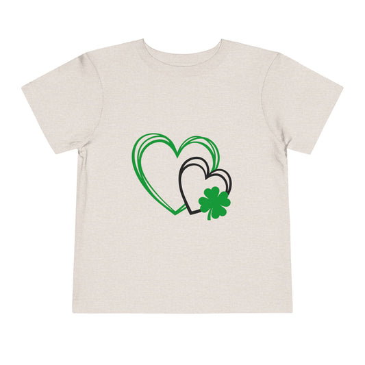 St. Patrick's Day - Green and Black Heart