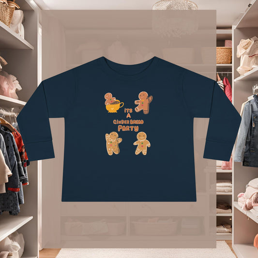 Gingerbread Party Toddler Tee