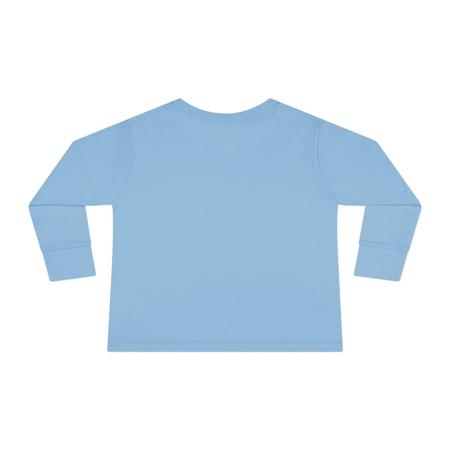"I know you guys missed me" Toddler Long Sleeve Tee with Cute Mushroom Design - Perfect for Playtime, Gift, Birthday, Casual, Everyday Wear