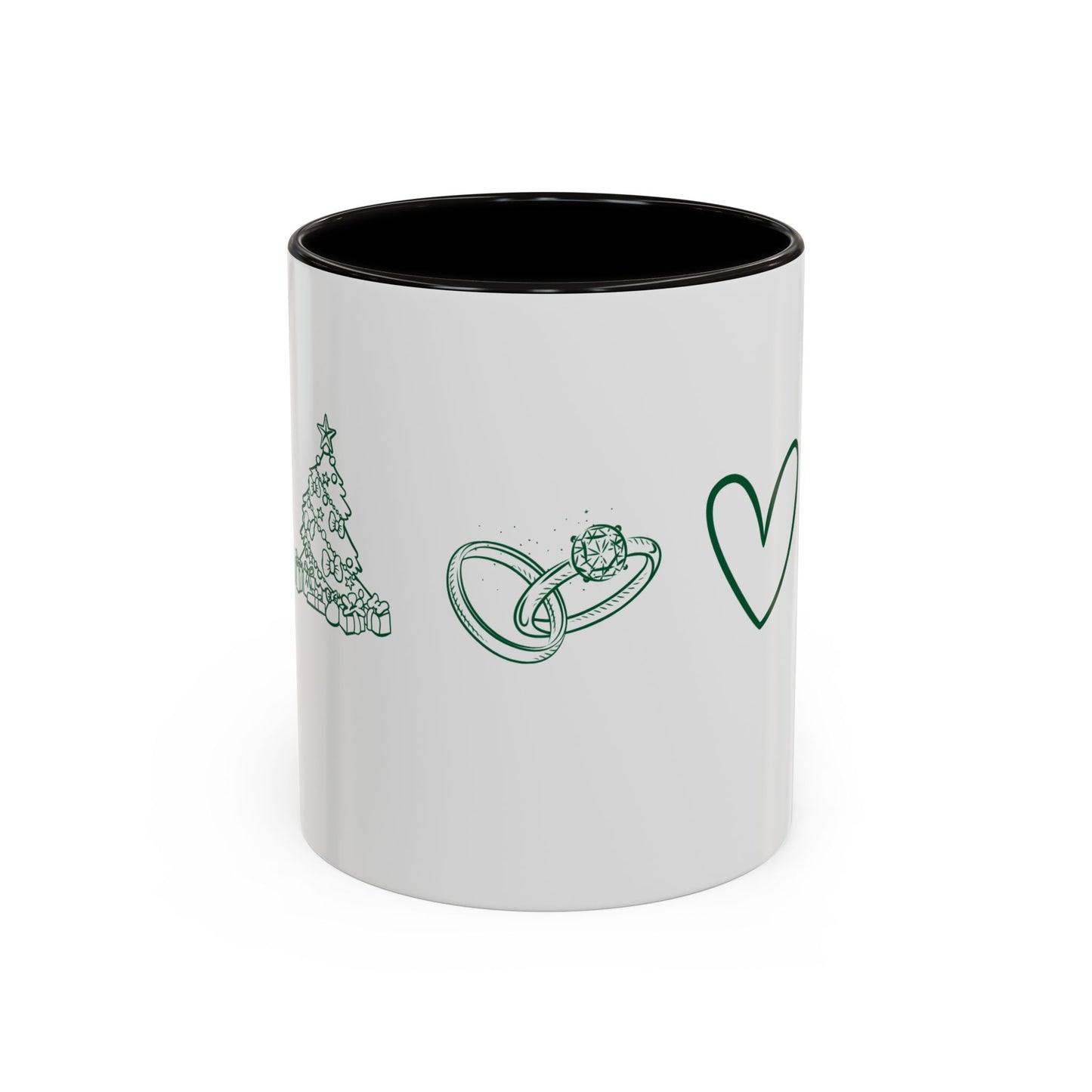 Newlywed Christmas Colorful Mugs (11oz, 15oz)